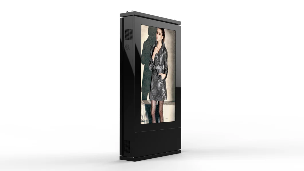 65-Inch Floor Standing Digital Signage LCD Display Interactive Touch Screen Information Kiosk