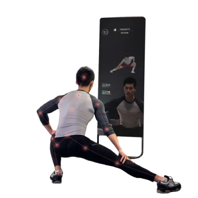 Espelho mágico para exercícios Espelho de treino Smart Fitness Display LCD